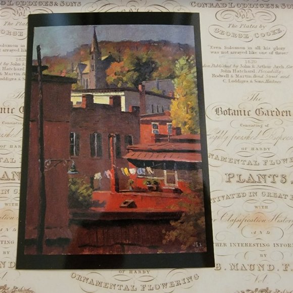 Vintage Pack of 18 Postcards - Harpers Ferry Paintings - Picture 15 of 16